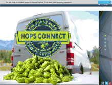 Tablet Screenshot of hopsconnect.com